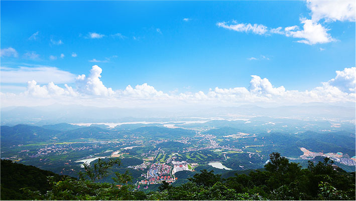 “天然氧吧”罗浮山风景区